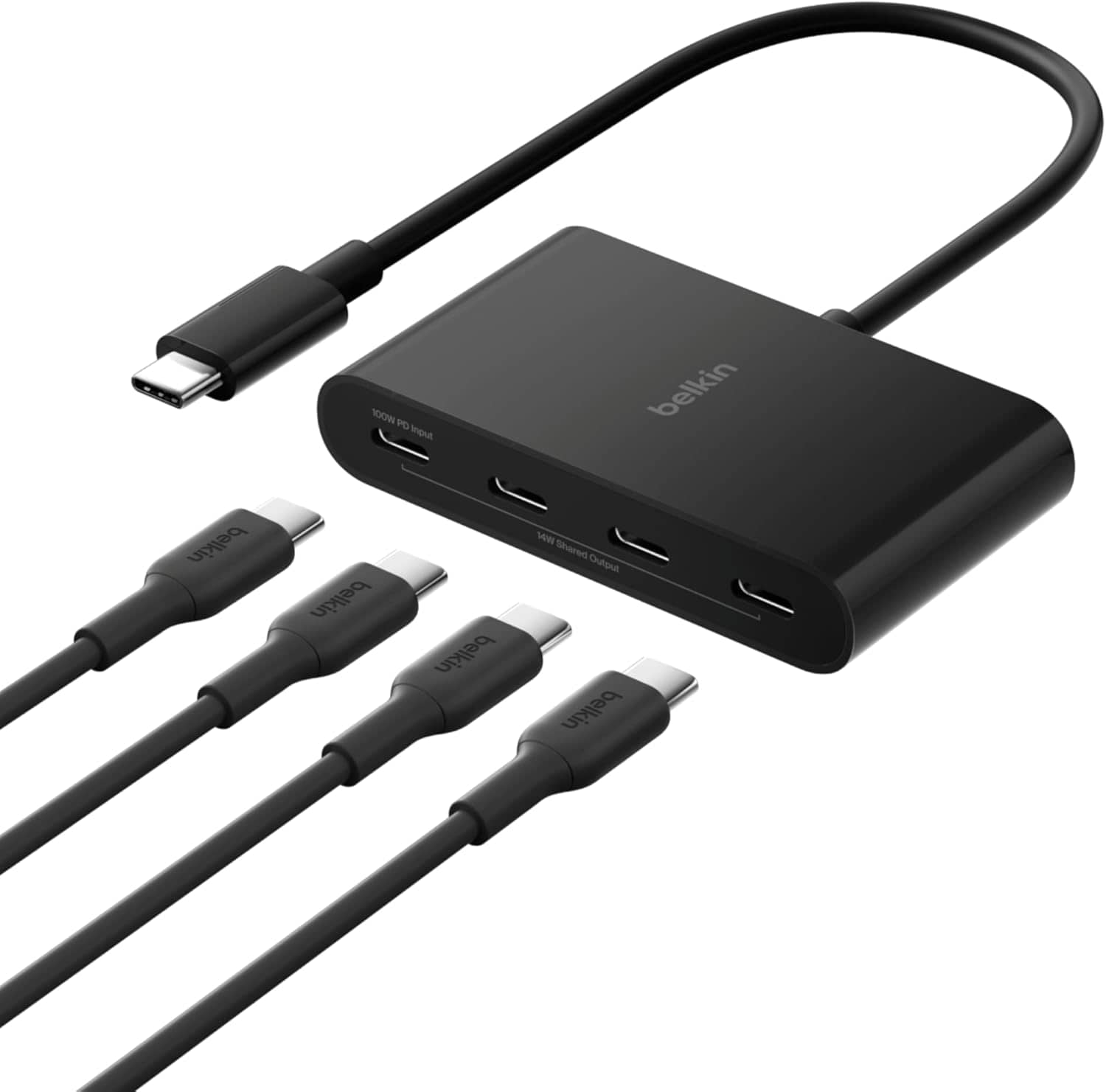 Belkin Connect 4-Port USB-C Hub 10Gbps