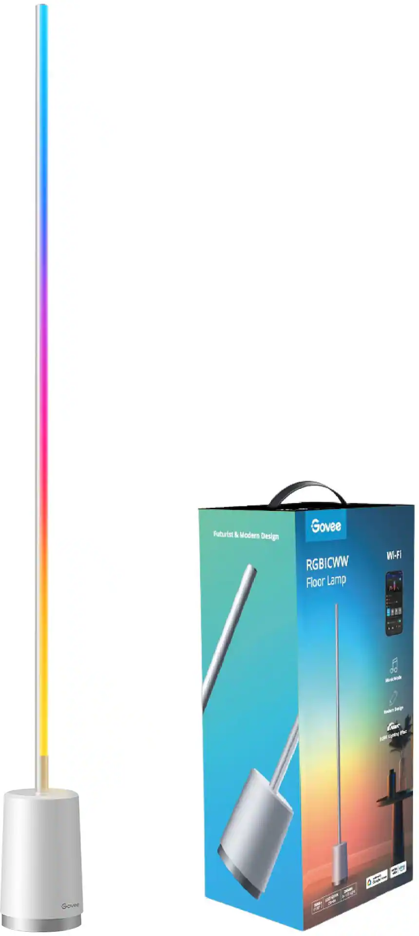 Govee RGBIC Floor Lamp - Multi Color